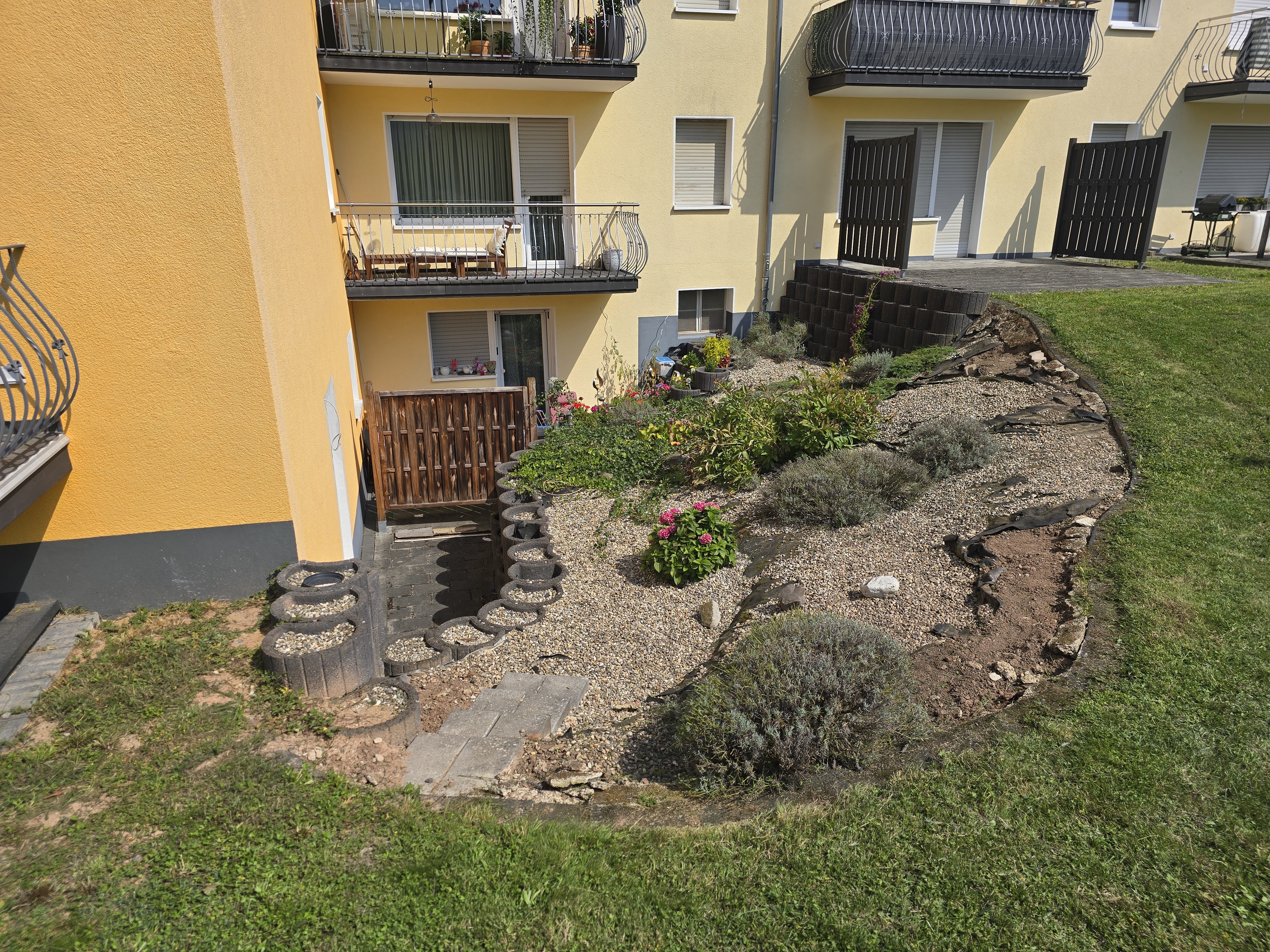 Pflegeleichter Steingarten